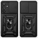 Чехол накладка противоударный Armor Case CamShield для Samsung S23 FE Galaxy S711 Черный