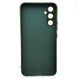 Чохол накладка Silicon Case Full Cover для Samsung A34 Galaxy A346 Dark Green