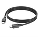 Кабель Hoco X101 Type-C to Type-C silicone 1m Black