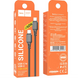 Кабель Hoco X101 Type-C to Type-C silicone 1m Black