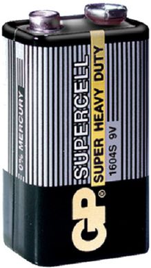 Батарейка GP SuperCell 1604S 6F22 9V