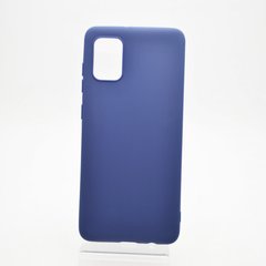 Чехол накладка Soft Touch TPU Case для Samsung A315 Galaxy A31 Blue