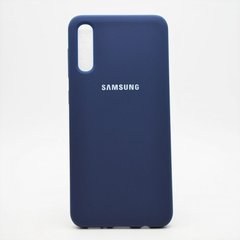 Чохол накладка New Silicon Cover for Samsung A505 Galaxy A50 (2019) Blue Copy