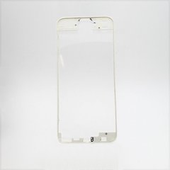 Рамка дисплея LCD iPhone 5S White с термоклеем
