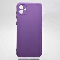Силиконовый чехол накладка Silicon Case Full Camera Lakshmi для Samsung A045 Galaxy A04 Purple/Фиолетовый