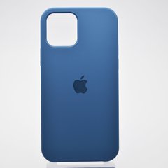 Чехол накладка Silicon Case для iPhone 12/iPhone 12 Pro Azure/Синий
