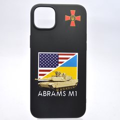 Чехол с патриотическим принтом (рисунком) TPU Epic Case для iPhone 14 Plus (Abrams 1)