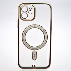Чехол накладка с MagSafe Elegant Case для Apple iPhone 12 Black