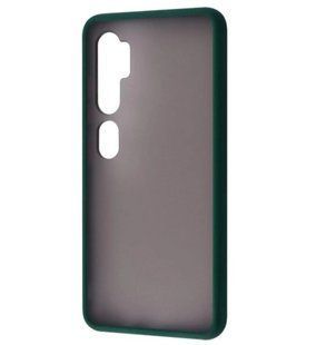 Чохол з напівпрозорою задньою кришкою Matte Color Case TPU для Xiaomi Mi 10 Green
