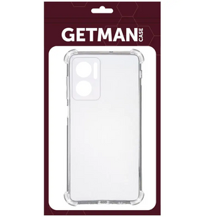 Силіконовий прозорий чохол накладка TPU WXD Getman для Xiaomi Redmi Note 11E Transparent