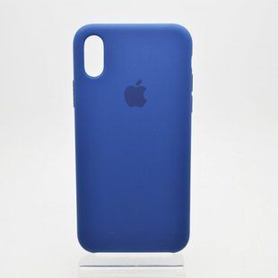 Чохол накладка Silicon Case для iPhone X / iPhone XS 5,8" Blue Horizon Original