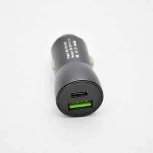 Автомобильное зарядное устройство Veron Car Charger H-406D QC3.0 3.1A (USB+Type-C)