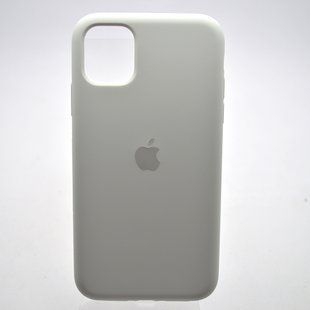 Чехол накладка Silicon Case Full Cover для iPhone 11 White