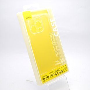 Чехол защитный силиконовый Baseus Simple Series Case для iPhone 14 Pro Max Прозрачный