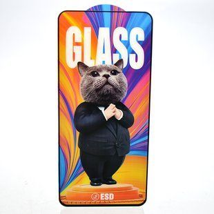 Захисне скло Mr.Cat Anti-Static для Samsung S21 FE Galaxy G990 Black