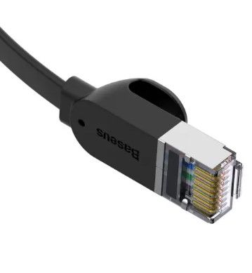 Кабель LAN Baseus RJ45 Gigabit network cable 5M Black PCWL-D01