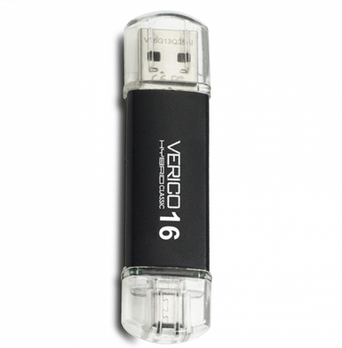 Флеш-драйв (флешка) Verico USB 16Gb Hybrid Classic