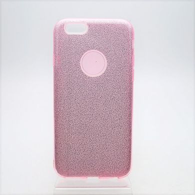 Чехол силиконовый с блестками TWINS для iPhone 6 Pink