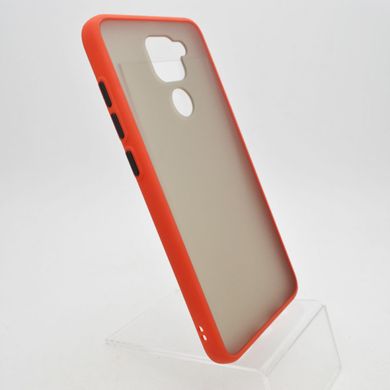 Чехол с полупрозрачной задней крышкой Matte Color Case TPU для Xiaomi Redmi Note 9 Red