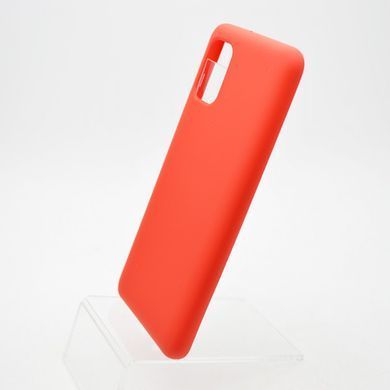 Чохол матовий Silicon Case Full Protective для Samsung A51 2019 Red