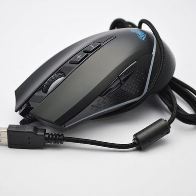 Мышка проводная игровая с подсветкой Aula F805 Black