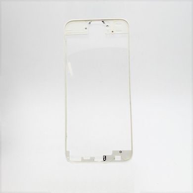 Рамка дисплея LCD iPhone 5S White з термоклеєм