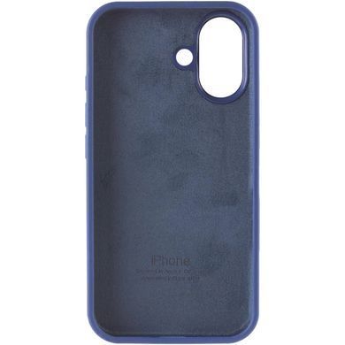 Чохол накладка Silicon Case Full Cover для Apple iPhone 16 Deep Navy
