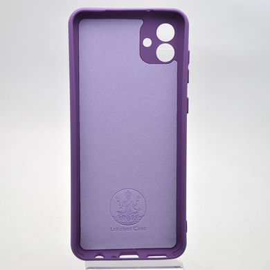 Силіконовий чохол накладка Silicon Case Full Camera Lakshmi для Samsung A045 Galaxy A04 Purple/Фіолетовий