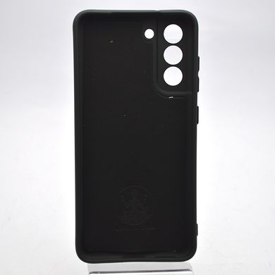 Силиконовый чехол накладка Silicone Case Full Camera Lakshmi для Samsung G990 Galaxy S21 FE Black/Черный