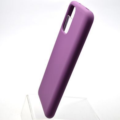 Чохол накладка Silicon Case Full Cover для Xiaomi Redmi Note 10/Redmi Note 10S/Poco M5s Lilac
