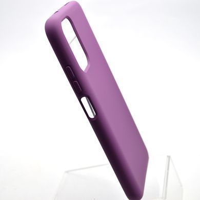 Чохол накладка Silicon Case Full Cover для Xiaomi Redmi Note 10/Redmi Note 10S/Poco M5s Lilac