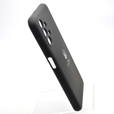Чохол з патріотичним принтом Silicon Case Print Тризуб для Samsung A135 Galaxy A13 Black