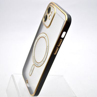 Чохол накладка з MagSafe Elegant Case для Apple iPhone 12 Black