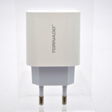 Зарядний пристрій для телефону мережевий (адаптер) Tornado TD-27A PD20W White