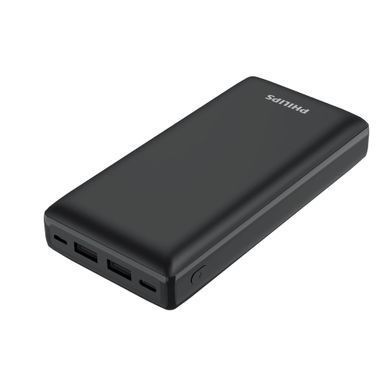 Внешний аккумулятор Power Bank Philips PD 20W 20000 mAh Black
