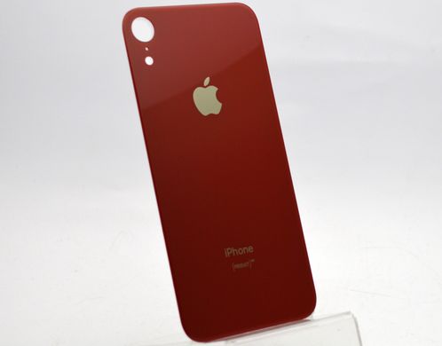 Задняя крышка Apple iPhone XR Red HC (с большим отверстием под камеру)