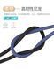 Кабель ANSTY SI-004 Lightning Fabric LED 5A 1M Чорний