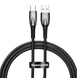 Кабель Baseus Glimmer Series USB to Type-c 100W 1M Black CADH000401