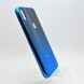 Чохол градієнт хамелеон Silicon Crystal for iPhone XS Max Black-Blue