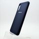 Чехол накладка New Silicon Cover for Samsung A505 Galaxy A50 (2019) Blue Copy