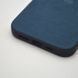 Чохол накладка Silicon Case FiveWoven з MagSafe для iPhone 15 Plus Pacific Blue