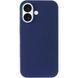 Чохол накладка Silicon Case Full Cover для Apple iPhone 16 Deep Navy