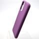 Чохол накладка Silicon Case Full Cover для Xiaomi Redmi Note 10/Redmi Note 10S/Poco M5s Lilac