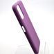 Чохол накладка Silicon Case Full Cover для Xiaomi Redmi Note 10/Redmi Note 10S/Poco M5s Lilac