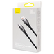 Кабель Baseus Glimmer Series USB to Type-c 100W 1M Black CADH000401