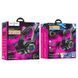 Провідні ігрові навушники з вушками Hoco W107 Сute cat Pink-Black