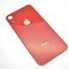 Задняя крышка Apple iPhone XR Red (с большим отверстием под камеру)