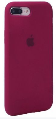 Чехол накладка Silicon Case Full Cover for iPhone Xr Rose Red