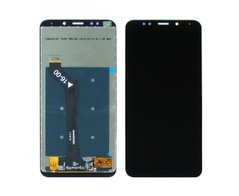Дисплей (экран) LCD Xiaomi Redmi 5 Plus з touchscreen Black Refurbished, Черный