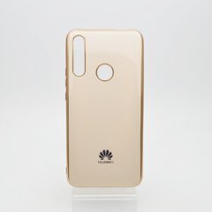 Чохол глянцевий з логотипом Glossy Silicon Case для Huawei P Smart Z Gold